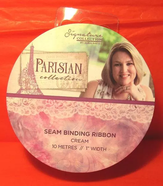 Crafters Companion, Parisian Collection, Seam Bindung Ribbon