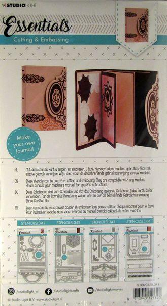 Studiolight SL Cutting & Emb. Die Cardshape Journal 1