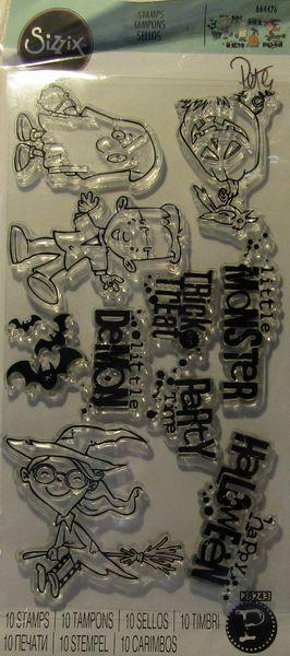 Sizzix, Stamps Fright Night