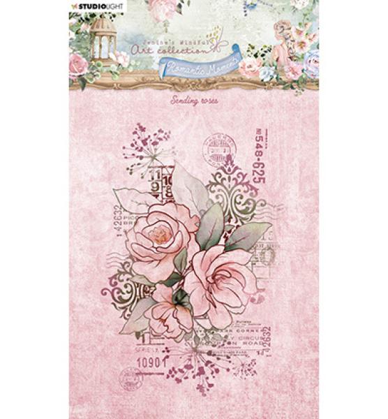 Studiolight • Stamp Sending roses Romantic Moments nr.481