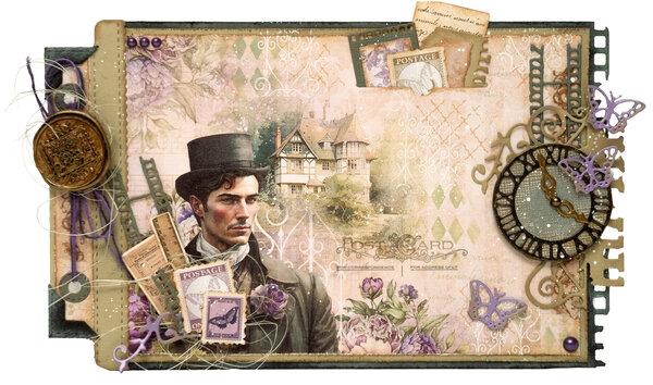 Studiolight • Paper Pad Background designs Victorian Dreams nr.139