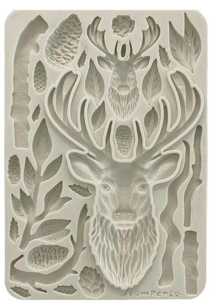 Stamperia, The Owl's House A5 Silicon Mould Deer