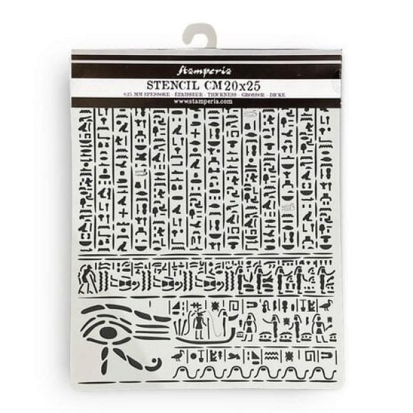 Stamperia, Fortune Thick Stencil Egypt