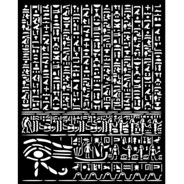 Stamperia, Fortune Thick Stencil Egypt