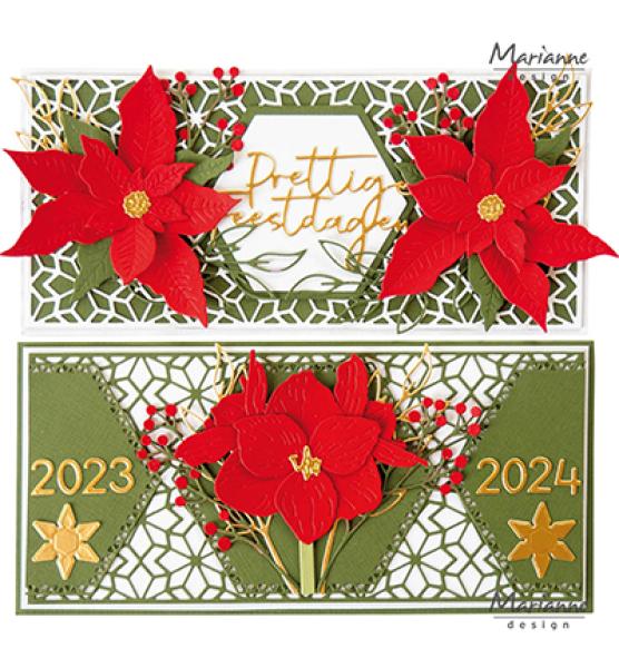 Marianne Design • Die Tiny's Poinsettia