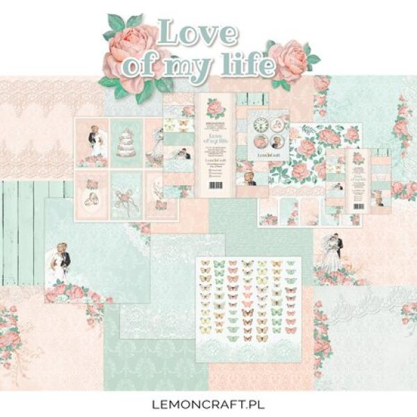 LemonCraft, Love Of My Life 12x12 Inch Paper Pad