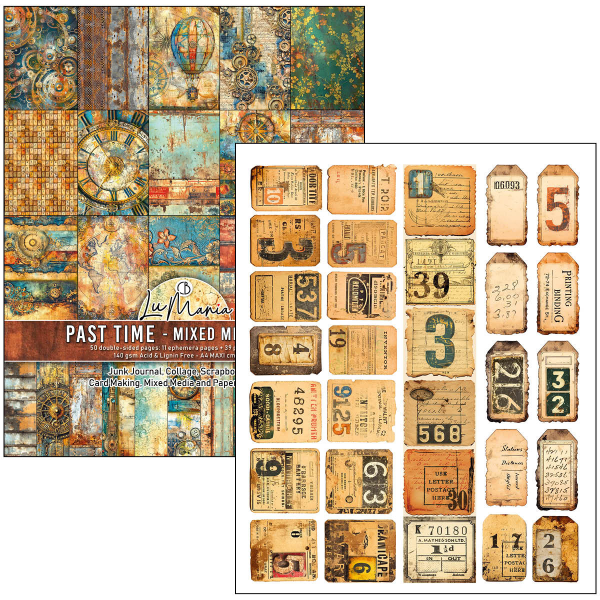 Ciao Bella, Past Time A4 Maxi Mixed Media Book