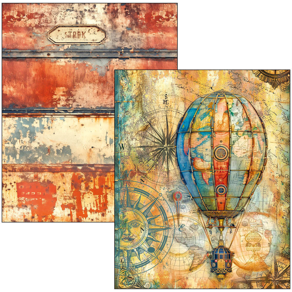 Ciao Bella, Past Time A4 Maxi Mixed Media Book