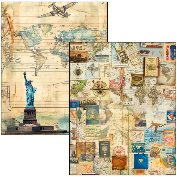 Ciao Bella, Journey Ahead A4 Maxi Mixed Media Book