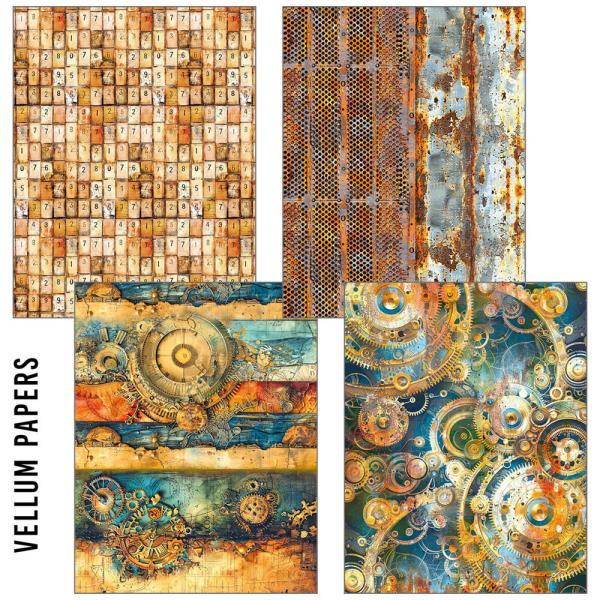 Ciao Bella, Past Time Craftmix Mixed A5 Paper Pack