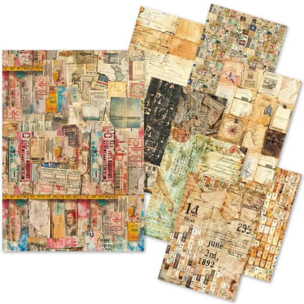 Ciao Bella, Journey Ahead Craftmix Mixed A5 Paper Pack
