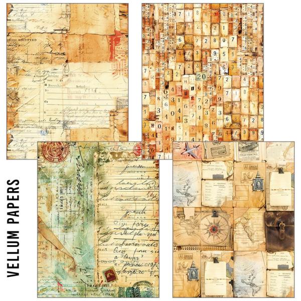 Ciao Bella, Journey Ahead Craftmix Mixed A5 Paper Pack