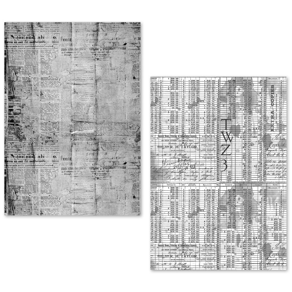 Ciao Bella, Newspapers A5 Tissue Paper Set