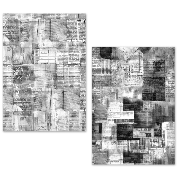 Ciao Bella, Newspapers A5 Tissue Paper Set