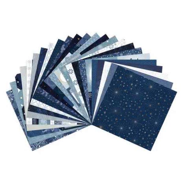 Craft Smith, Scrapbook Starry Night 12x12 Inch Paper Pad