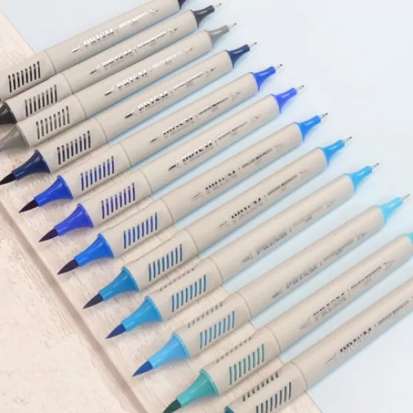 Prism Brush Markers - Blue Lagoon, Hunkydory