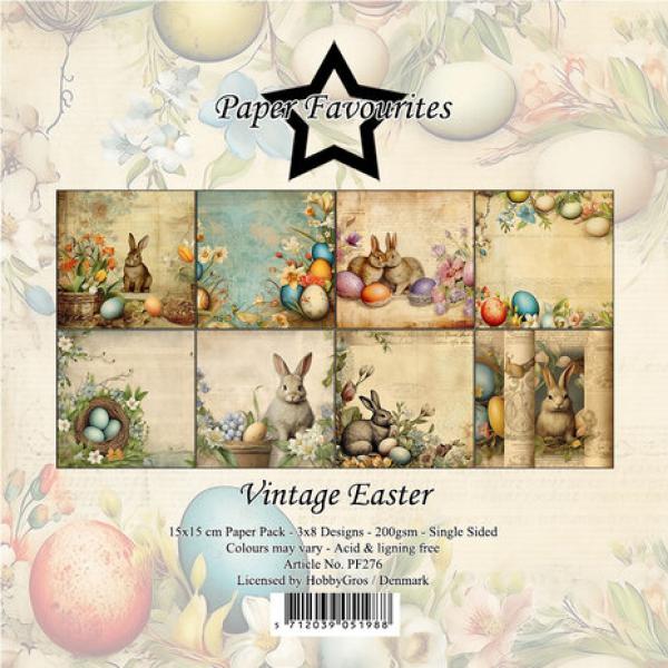 Paper Favourites, Vintage Easter 6x6 Inch Paper Pack