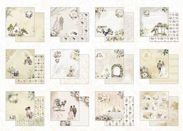 Papers for You, Wedding Day Mini Scrap Paper Pack