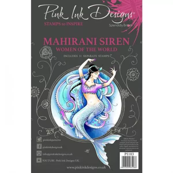 Pink Ink Designs • Clear stamp set Mahirani