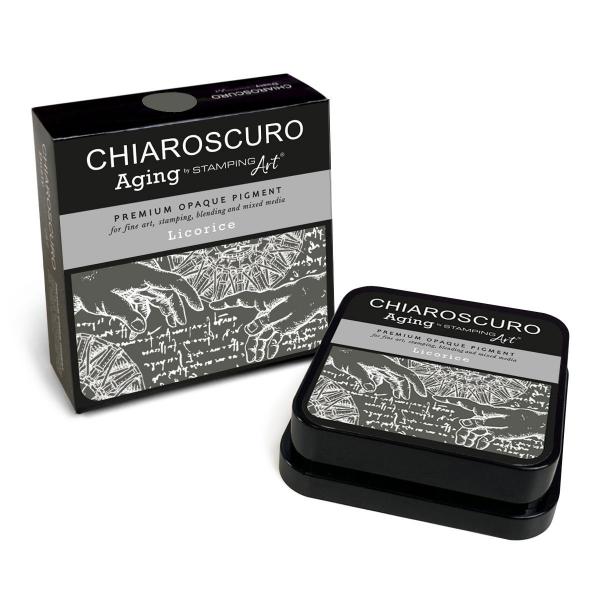 Ciao Bella, Chiaroscuro Aging Ink Pad Licorice