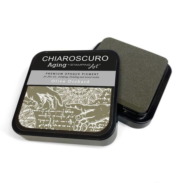 Ciao Bella, Chiaroscuro Aging Ink Pad Olive Orchard
