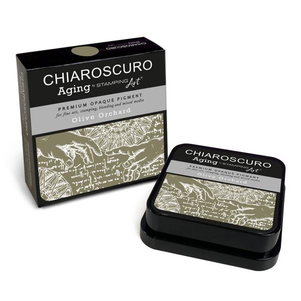 Ciao Bella, Chiaroscuro Aging Ink Pad Olive Orchard