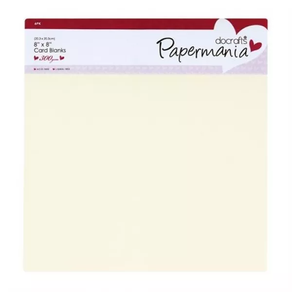 Papermania, Karten und Umschläge creme