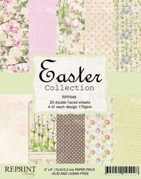 Reprint, Easter Collection 6x6 Inch Paper Pack