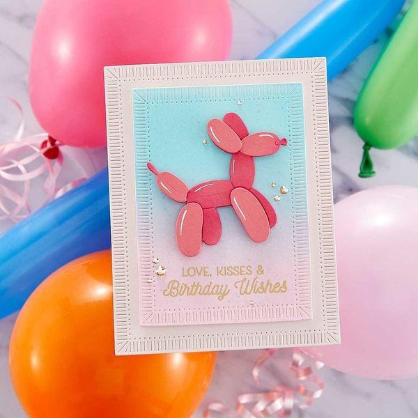 Spellbinders, Balloon Party Animal Etched Dies