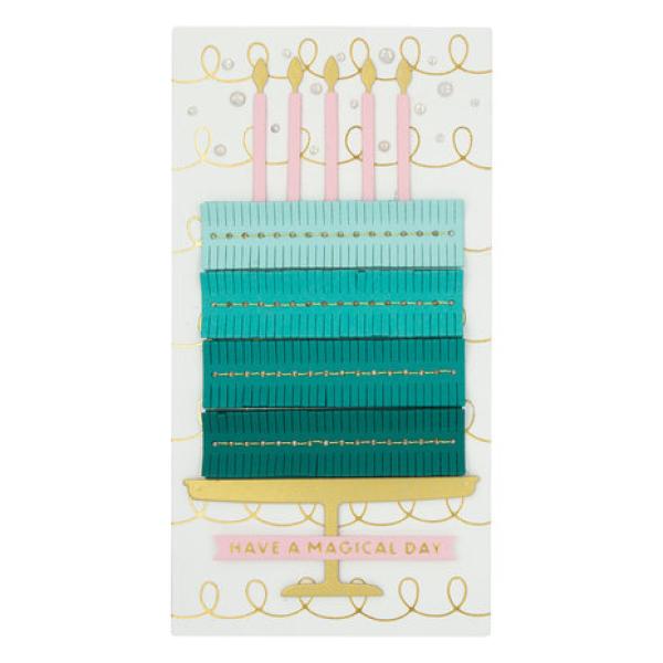 Spellbinders, Stitched Fringe Cake Etched Dies