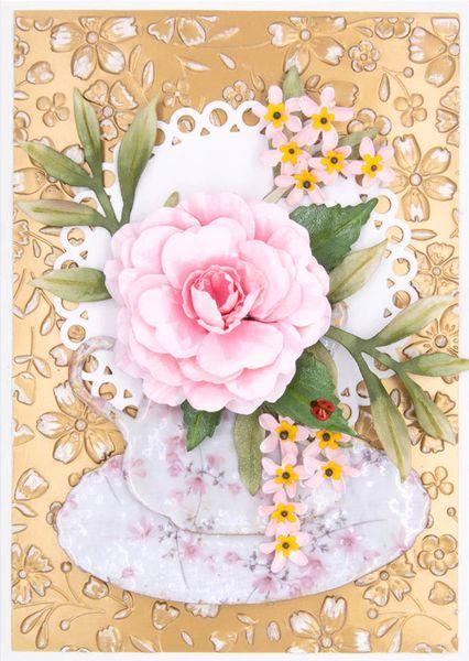Spellbinders, Teacup and Saucer Etched Dies