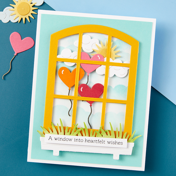 Spellbinders, Up In The Air View Etched Dies