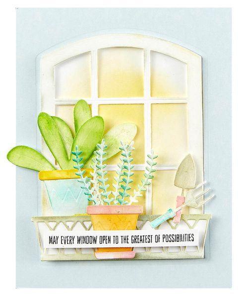Spellbinders, The Botanical Solarium Etched Dies
