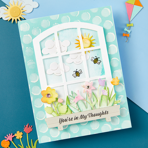Spellbinders, The Botanical Solarium Etched Dies
