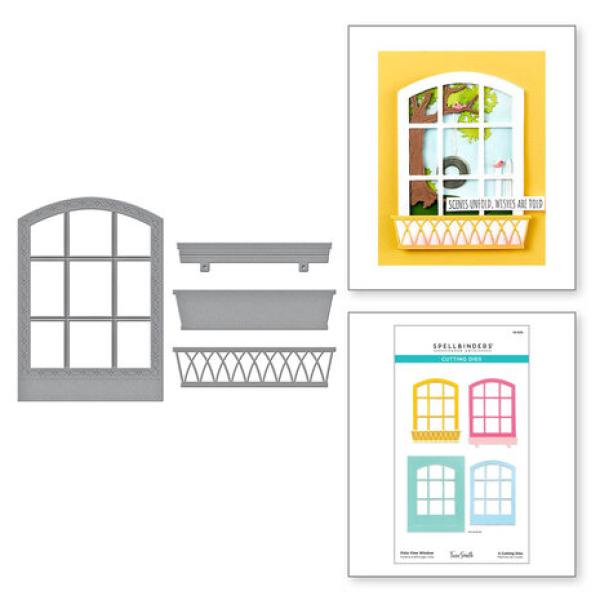 Spellbinders, Vista View Window Etched Dies
