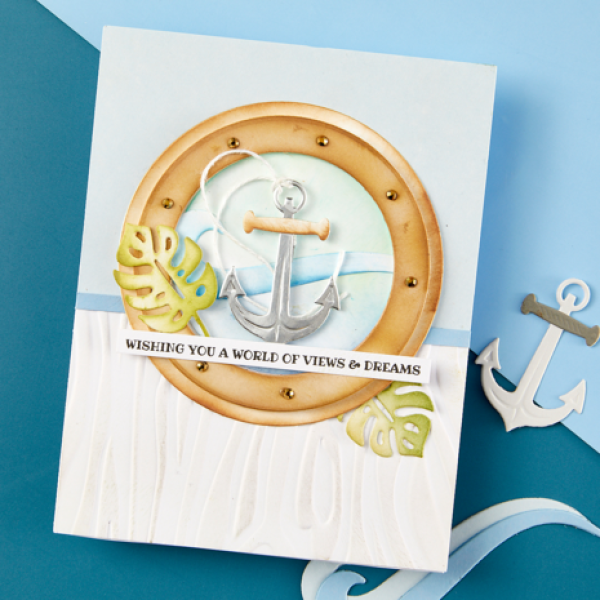 Spellbinders, Coastal Escape View Etched Dies