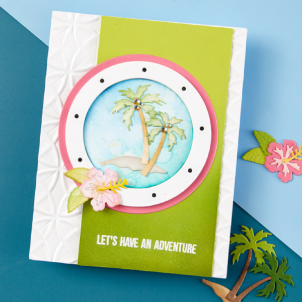Spellbinders, Coastal Escape View Etched Dies