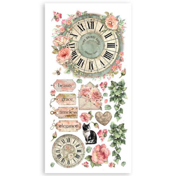 Stamperia, House of Roses 6x12 Inch Paper Cut-outs