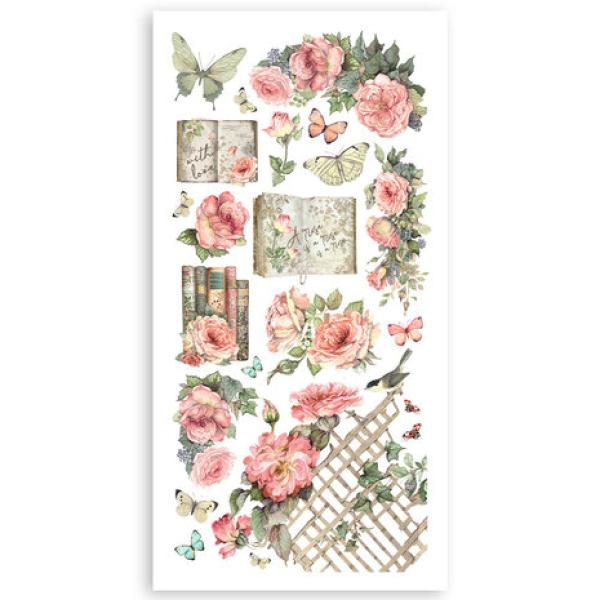 Stamperia, House of Roses 6x12 Inch Paper Cut-outs