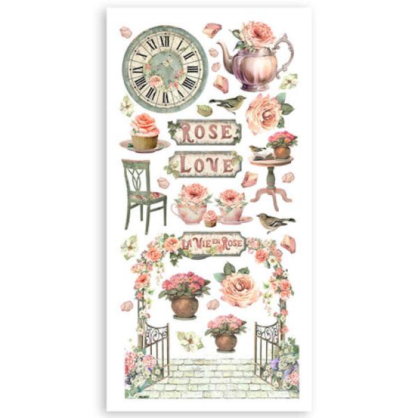 Stamperia, House of Roses 6x12 Inch Paper Cut-outs