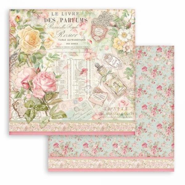 Stamperia, Rose Parfum 12x12 Inch Paper Pack