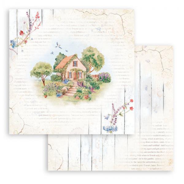 Stamperia, Create Happiness Welcome Home 12x12 Inch Paper Pack