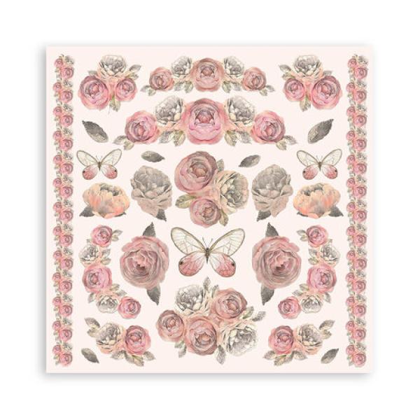 Stamperia, Shabby Rose 12x12 Inch Paper Pack