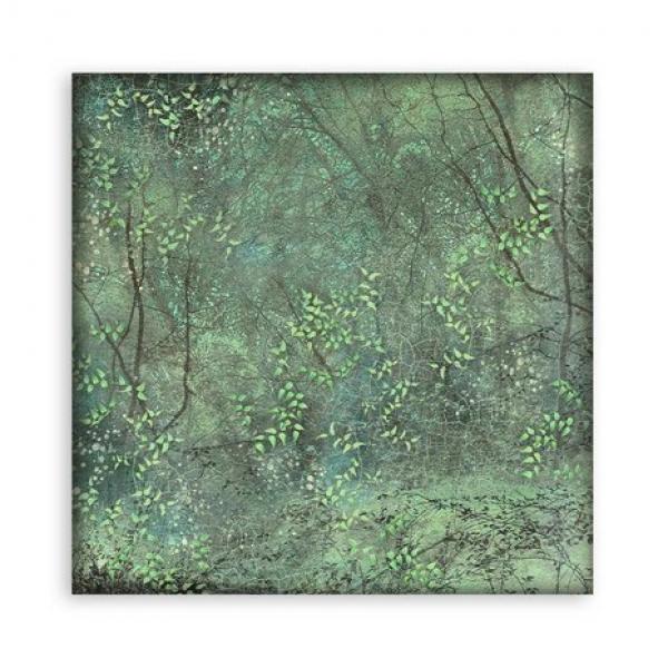 Stamperia, Magic Forest Maxi Background 12x12 Inch Paper Pack