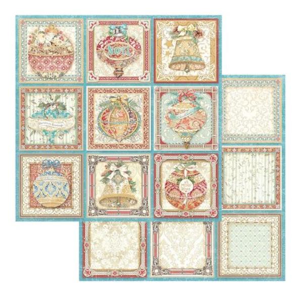 Stamperia, Christmas Greetings 12x12 Inch Paper Pack