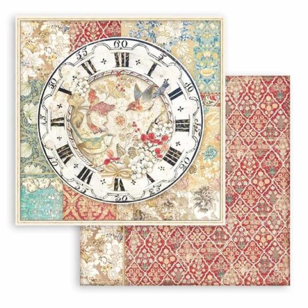 Stamperia, Christmas Greetings 12x12 Inch Paper Pack