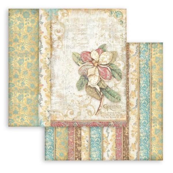 Stamperia, Christmas Greetings 12x12 Inch Paper Pack