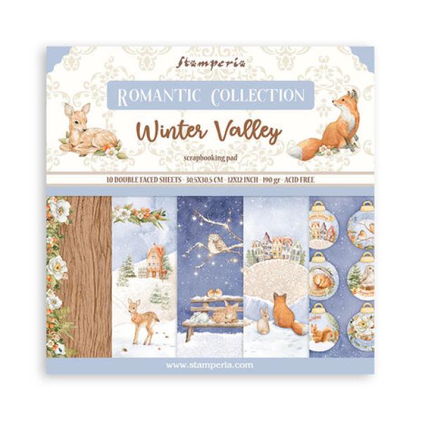 Stamperia, Winter Valley Paper Pack