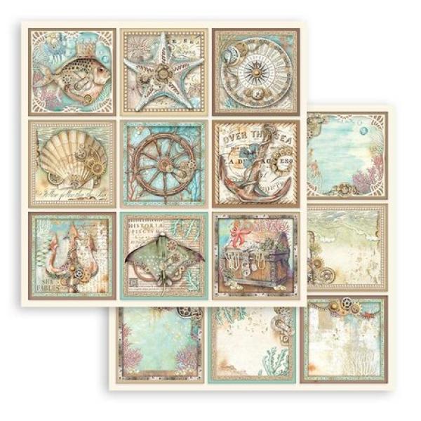 Stamperia, Songs of the Sea 12x12 Inch Paper Pack