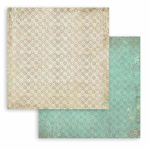 Stamperia, Brocante Antiques Maxi Background 12x12 Inch Paper Pack